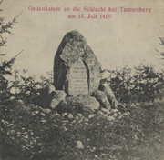 Tannenberg - Gedenkstein